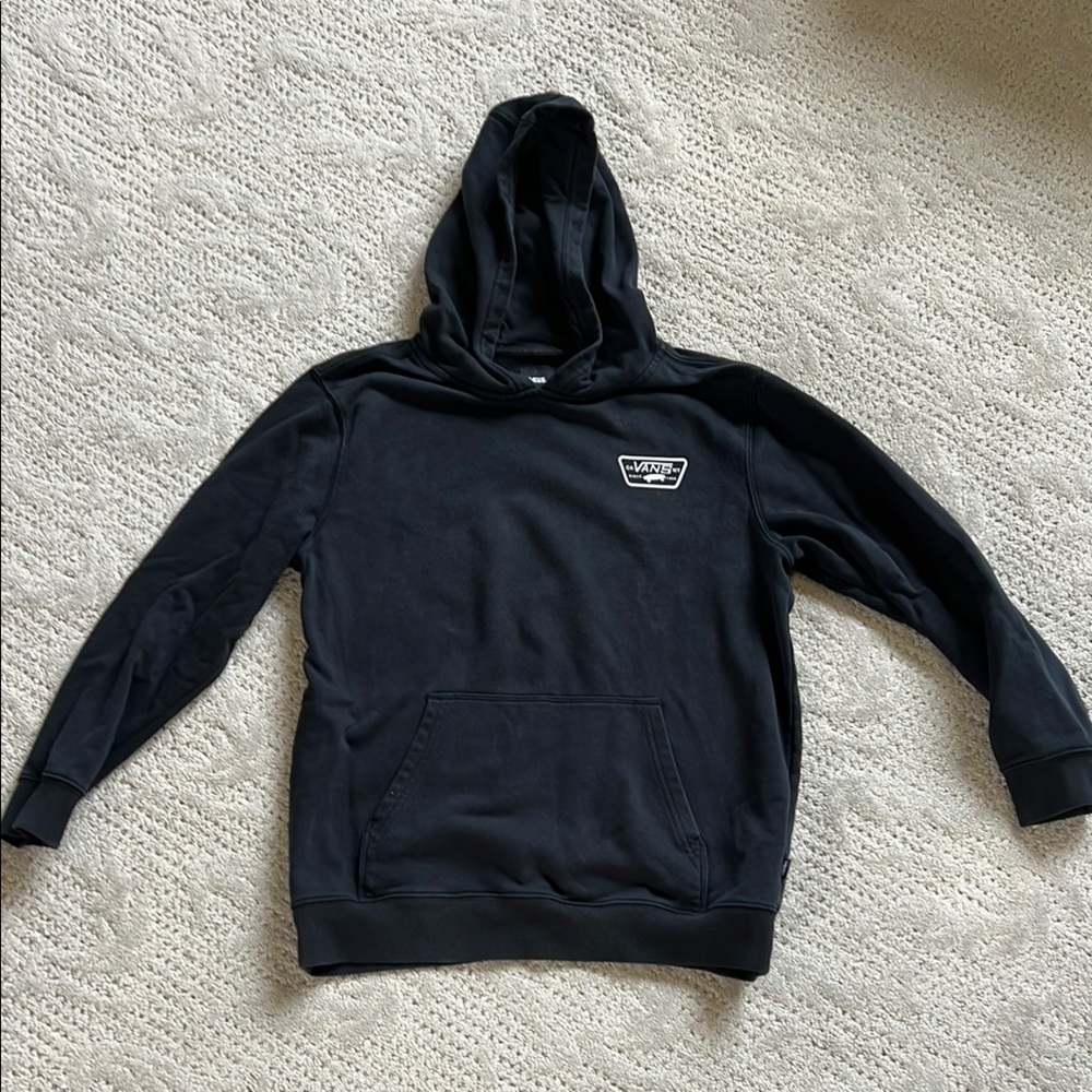 Vans Black Sweatshirt Hoodie